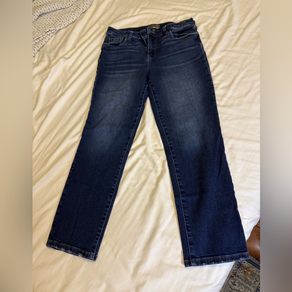Kut from the Kloth Reese High Rise Ankle Blue Jeans